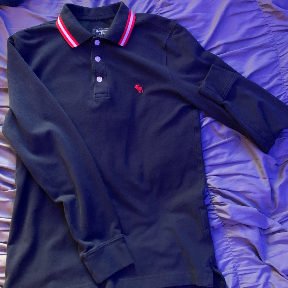Abercrombie & Fitch Long Sleeve polo shirt